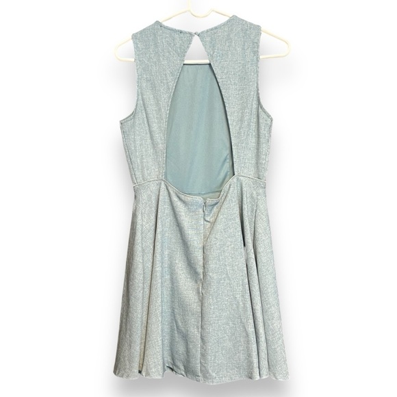 Lulus Winsome Mint Backless Skater Sleeveless Dress - Picture 5 of 8